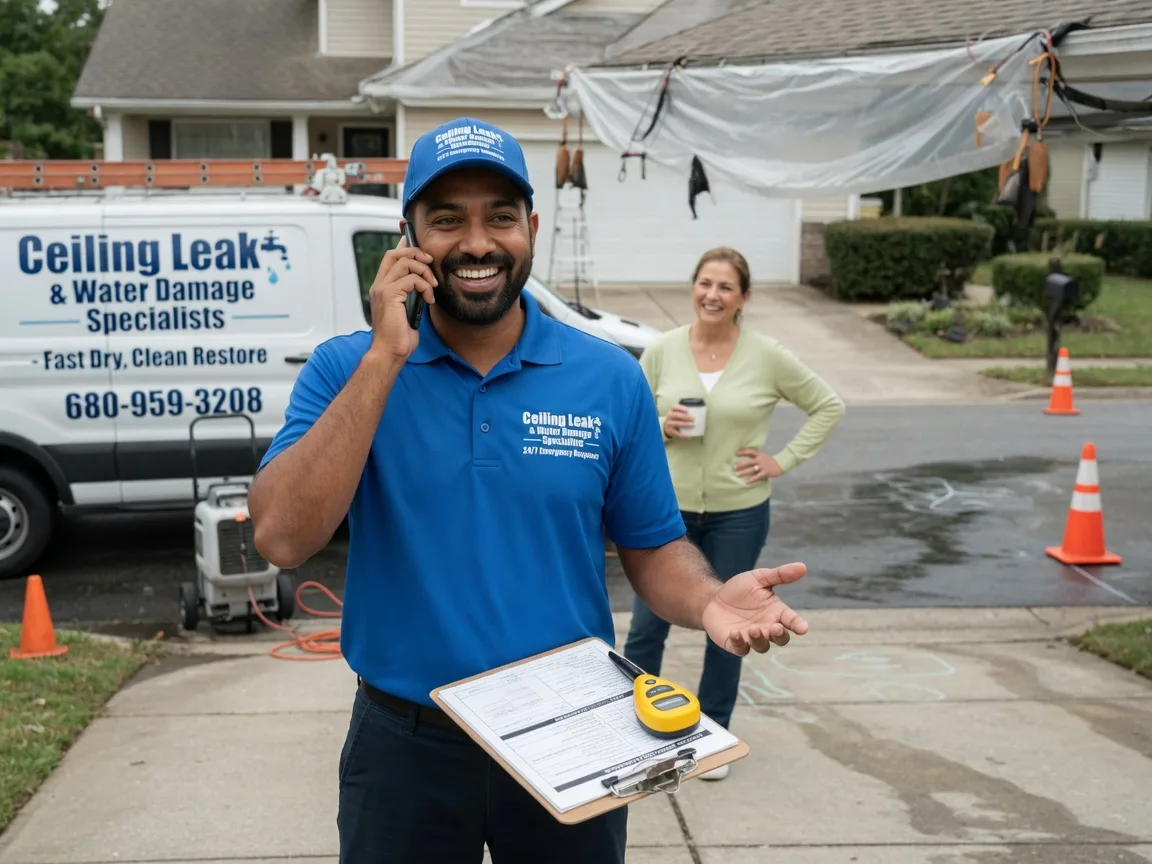 Ceiling Leak Cleanup Bayville, NY FAQs